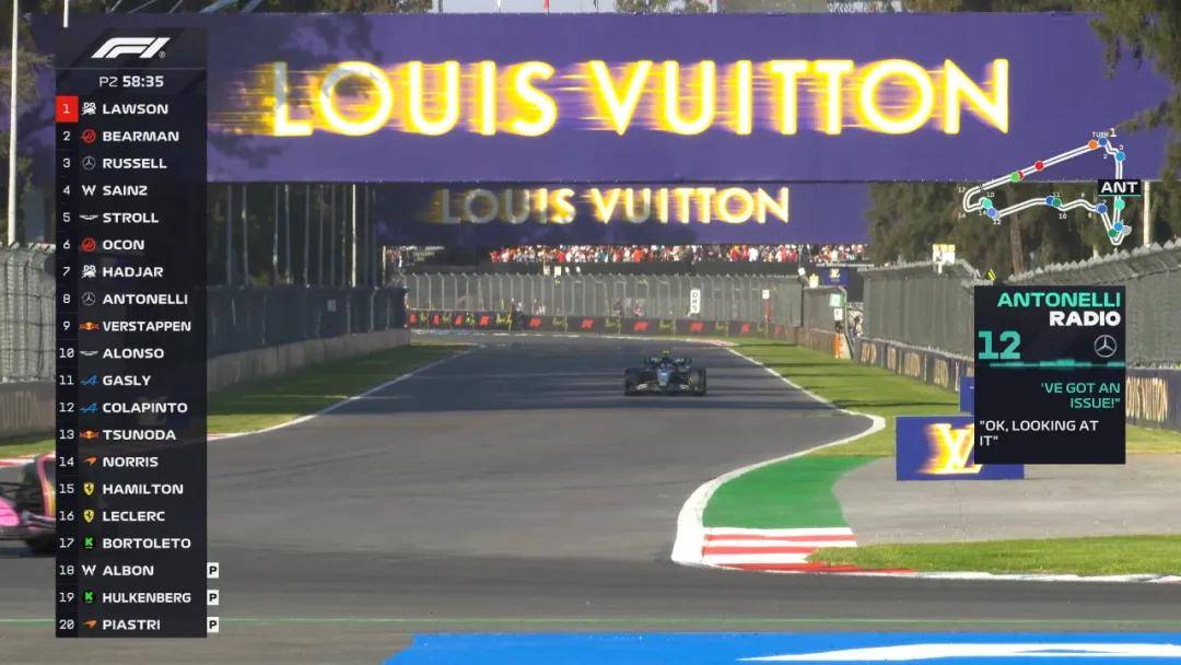 包含梅赛德斯险胜哈斯车队，佩雷兹关键制胜的词条