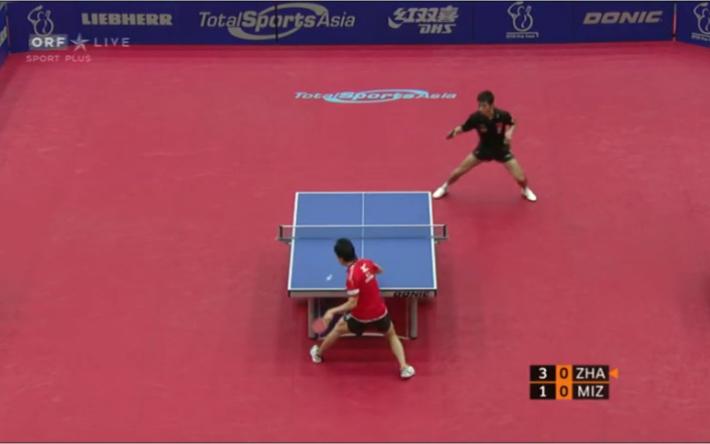 奥地利队碾压瑞典队，张继科统治全场